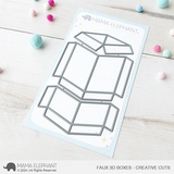 MAMA ELEPHANT: Faux 3D Box | Creative Cuts