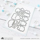 MAMA ELEPHANT:  Holiday Huggers | Stamp and Creative Cuts Bundle