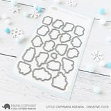 MAMA ELEPHANT: Little Capybara Agenda | Stamp and Creative Cuts Bundle