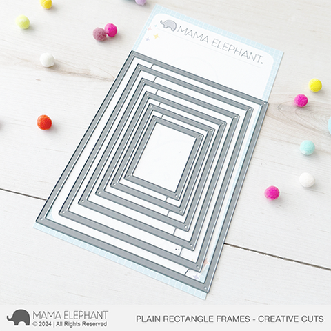 MAMA ELEPHANT: Plain Rectangle Frames | Creative Cuts