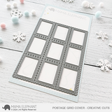 MAMA ELEPHANT: Postage Grid Cover | Creative Cuts