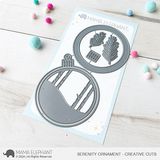 MAMA ELEPHANT: Serenity Ornament| Creative Cuts