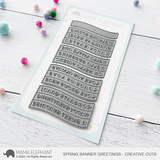 MAMA ELEPHANT: Spring Banner Greetings | Creative Cuts