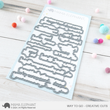 MAMA ELEPHANT: Way to Go | Stamp and Creative Cuts Bundle