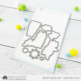 MAMA ELEPHANT:  Beary Good Day | Stamp and Creative Cuts Bundle