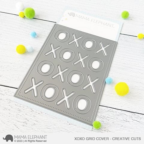 MAMA ELEPHANT: XOXO Grid Cover | Creative Cuts