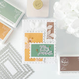 PINKFRESH STUDIO:  Nested Rectangles | Postage Edge | Die