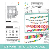 CONCORD & 9 th : Best Friend Vibes | Stamp and Die Bundle