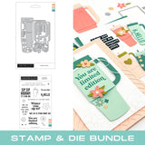 CONCORD & 9 th : H2Hello | Stamp and Die Bundle