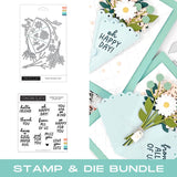 CONCORD & 9 th : Paper Bouquet | Stamp & Die Bundle