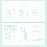 CONCORD & 9 th :  Cut the Cake | Die & Stencil Bundle