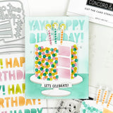 CONCORD & 9 th :  Cut the Cake | Die & Stencil Bundle