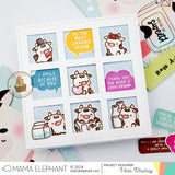 MAMA ELEPHANT:  Simple Friends Bubbles | Stamp and Creative Cuts Bundle