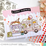 MAMA ELEPHANT: Little Agenda Ice Cream | Stamp and Creative Cuts Bundle