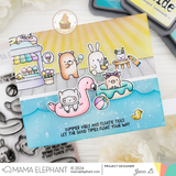 MAMA ELEPHANT: Summer Floaties | Stamp and Creative Cuts Bundle