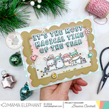 MAMA ELEPHANT: Holiday Block Set | Stamp and Creative Cuts Bundle