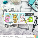 MAMA ELEPHANT: Yummy Snacks | Stamp