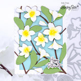 HONEY BEE STAMPS: Bold Backgrounds | Plumeria | Honey Cuts