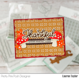 PRETTY PINK POSH:  Sentiment Strips | Fall | Stamp