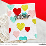 PRETTY PINK POSH:  Decorative Hearts | Stamp