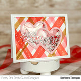 PRETTY PINK POSH: Double Heart Shaker | Die