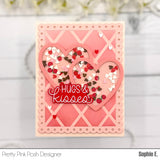 PRETTY PINK POSH: Double Heart Shaker | Die