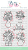 PRETTY PINK POSH:  Fall Bouquets | Stamp & Die Bundle