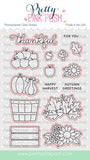 PRETTY PINK POSH:  Fall Harvest | Stamp & Die Bundle