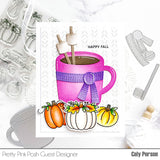 PRETTY PINK POSH:  Autumn Pumpkins | Stamp & Die Bundle