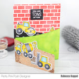 PRETTY PINK POSH:  Construction Additions | Stamp & Die Bundle