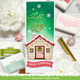 LAWN FAWN: Foiled Sentiments | Let it Snow | Hot Foil Plate