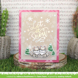 LAWN FAWN: Foiled Sentiments | Let it Snow | Hot Foil Plate