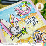 MAMA ELEPHANT: Deliver Summer Vibes | Stamp and Creative Cuts Bundle