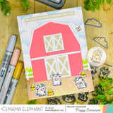 MAMA ELEPHANT: Little Cow Agenda | Stamp