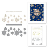 SPELLBINDERS:  Glimmering Snowflakes | Hot Foil & Die