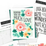 CONCORD & 9 th :  Garden Path | Stamp & Stencil Bundle