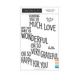 CONCORD & 9 th :  Garden Path | Stamp & Stencil Bundle