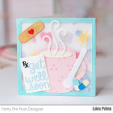 PRETTY PINK POSH: Get Well Mug Additions | Die