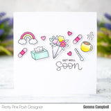 PRETTY PINK POSH:  Get Well Soon | Die Set