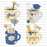 PRETTY PINK POSH: Graduation Mug Additions | Die