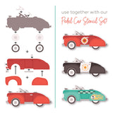 HONEY BEE STAMPS: Lovely Layers | Pedal Car | Stencil & Die Bundle