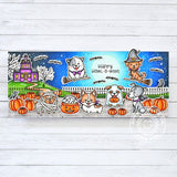 SUNNY STUDIO: Happy Howl-o-ween | Stamp