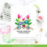 LAWN FAWN:  To My Fungi | Stamp, Coloring Stencil & Die Bundle