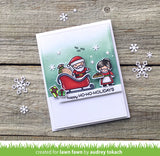 LAWN FAWN: Ho Ho Holidays | Stamp, Coloring Stencil & Die Bundle