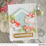 PRETTY PINK POSH:  Sentiment Strips | Christmas | Stamp