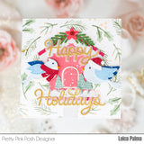 PRETTY PINK POSH: Happy Holidays Shadow | Die