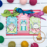 MAMA ELEPHANT:  Holiday Huggers | Stamp and Creative Cuts Bundle