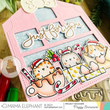 MAMA ELEPHANT:  Holiday Huggers | Stamp and Creative Cuts Bundle