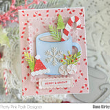 PRETTY PINK POSH: Candy Canes | Layered Stencil 2 PK