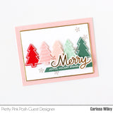 PRETTY PINK POSH:  Sentiment Strips | Christmas | Stamp